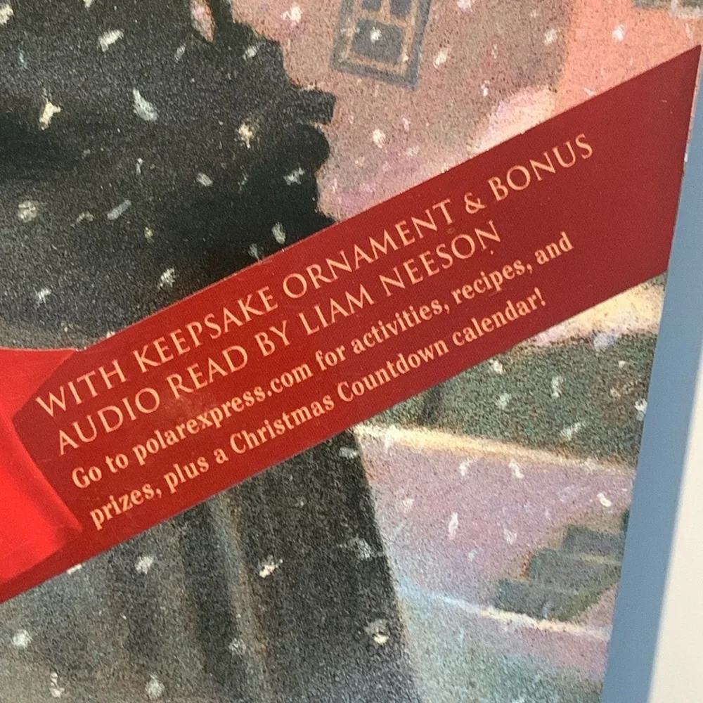 The Polar Express 30th Anniversary Edition Hardcover Book